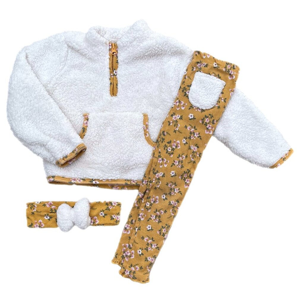 Nicole Miller NY Sherpa Outfit 2T